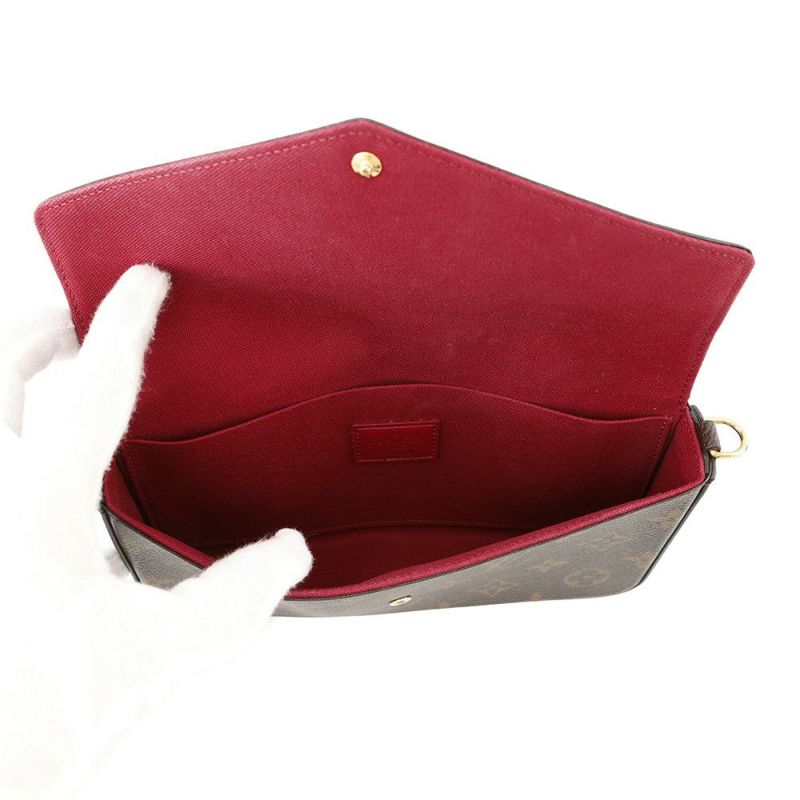 ルイヴィトン チェーンウォレット モノグラム ポシェット・フェリシー M61276 LOUIS VUITTON 財布 クラッチバッグ ショルダーバッグ