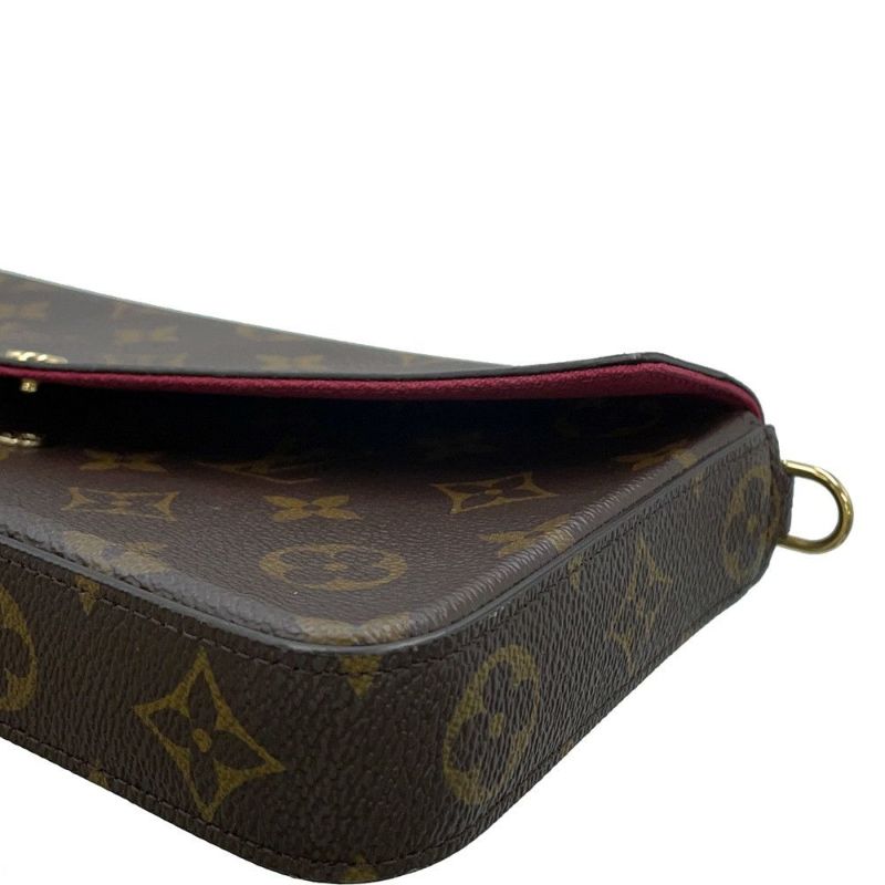 ルイヴィトン チェーンウォレット モノグラム ポシェット・フェリシー M61276 LOUIS VUITTON 財布 クラッチバッグ ショルダーバッグ