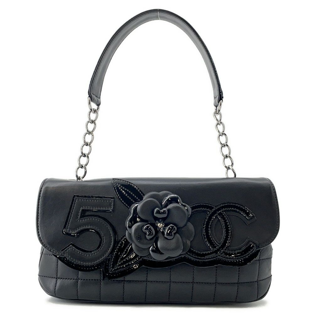 シャネル ワンピース ココマーク チェーン ボートネック ニット  