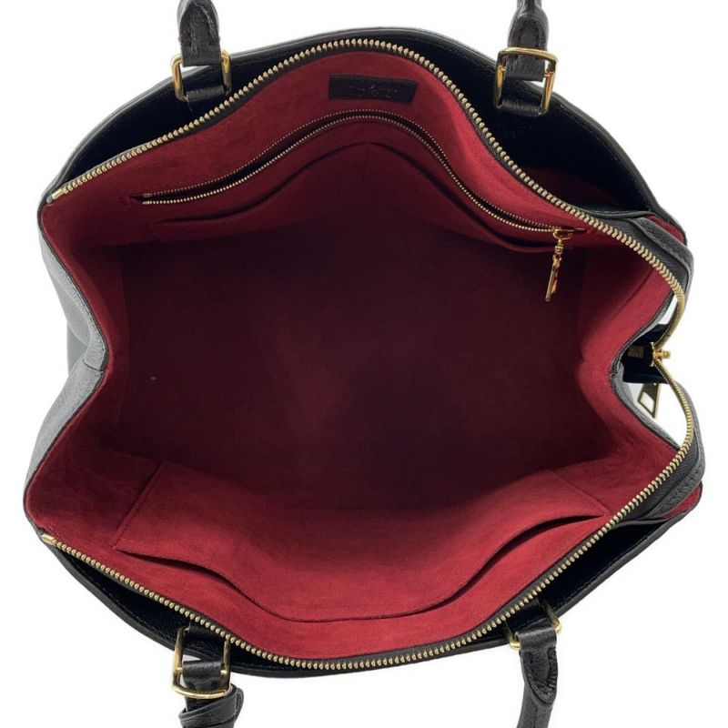 ルイヴィトン ハンドバッグ モノグラム・アンプラント グラン・パレMM M45811 2way 黒 ブラック