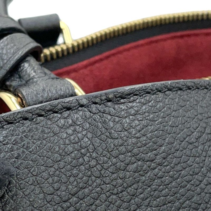 ルイヴィトン ハンドバッグ モノグラム・アンプラント グラン・パレMM M45811 2way 黒 ブラック