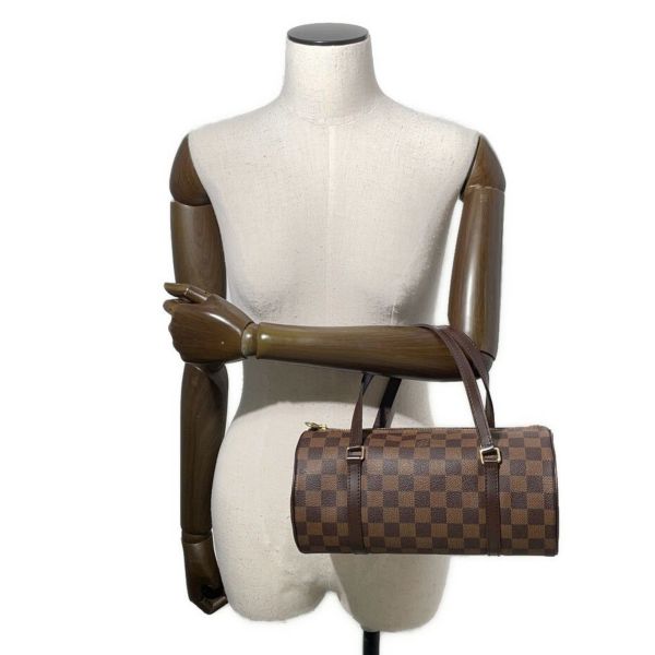 ルイヴィトン ハンドバッグ ダミエ・エベヌ パピヨン PM N51304 LOUIS VUITTON ヴィトン バッグ