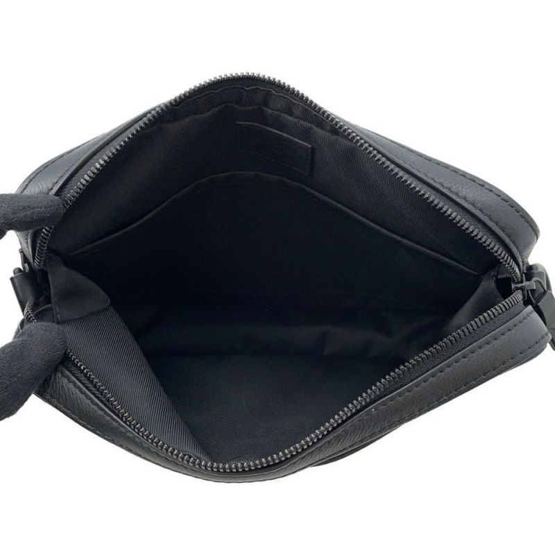 ルイヴィトン ショルダーバッグ モノグラム・シャドウ トリオ メッセンジャー M46602 LOUIS VUITTON ブラック 黒