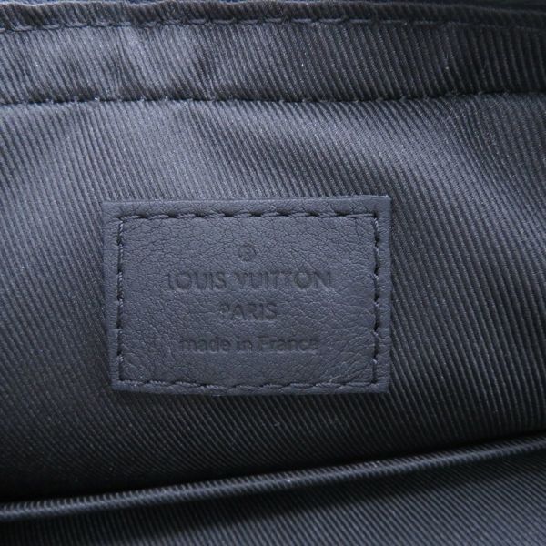 ルイヴィトン ショルダーバッグ モノグラム・シャドウ トリオ メッセンジャー M46602 LOUIS VUITTON ブラック 黒