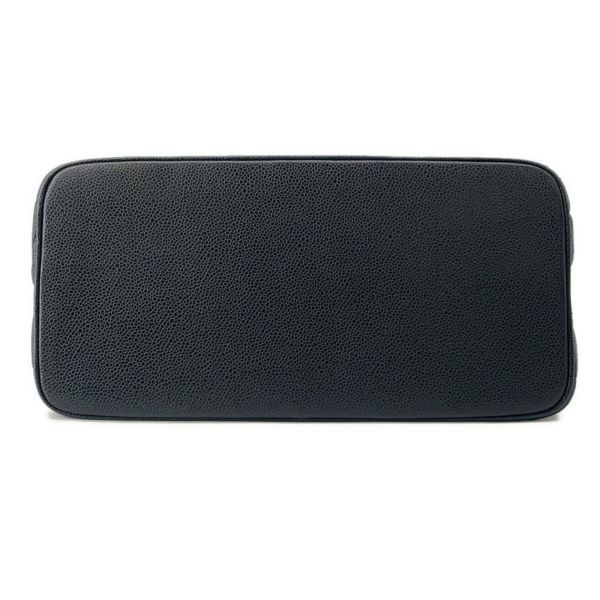 シャネル トートバッグ 復刻トート マトラッセ ココマーク キャビアスキン A01804 CHANEL 黒