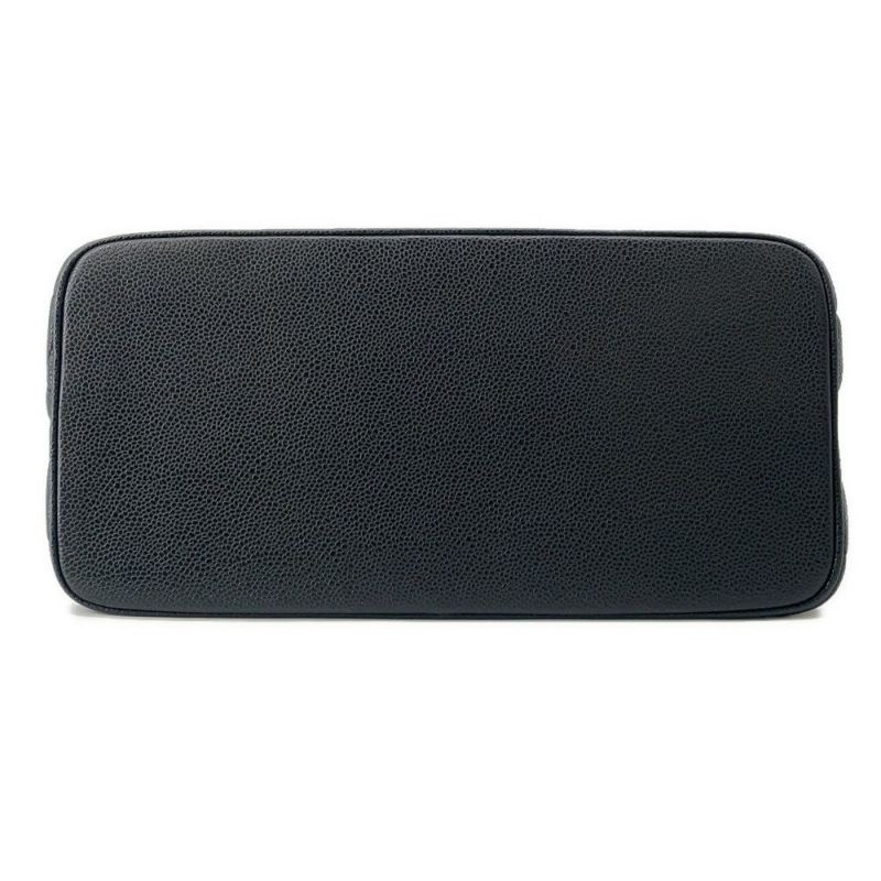 シャネル トートバッグ 復刻トート マトラッセ ココマーク キャビアスキン A01804 CHANEL 黒