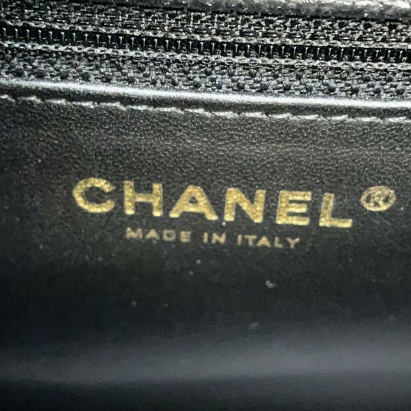 シャネル チェーンショルダーバッグ ココマーク マトラッセ ハート型ココボール キャビアスキン AS3921 CHANEL 黒