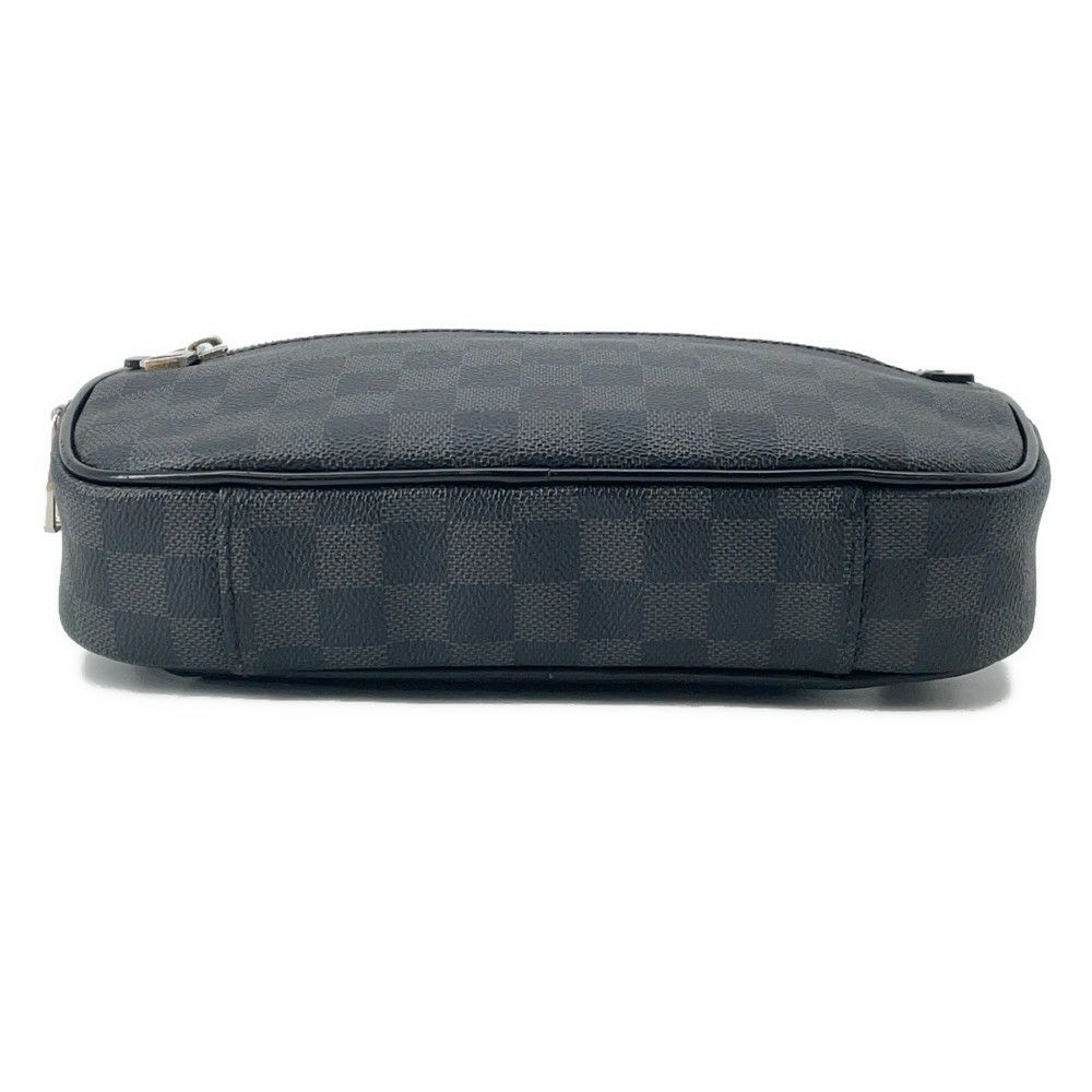 ルイヴィトン ボディバッグ ダミエ・グラフィット アンブレール N41289 LOUIS VUITTON メンズ 黒 ブラック