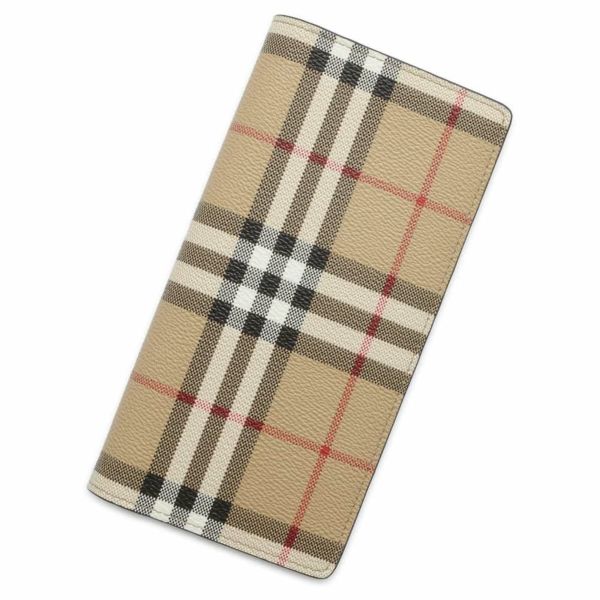 バーバリー 長財布 ヴィンテージチェック 8069819 BURBERRY 財布 メンズ