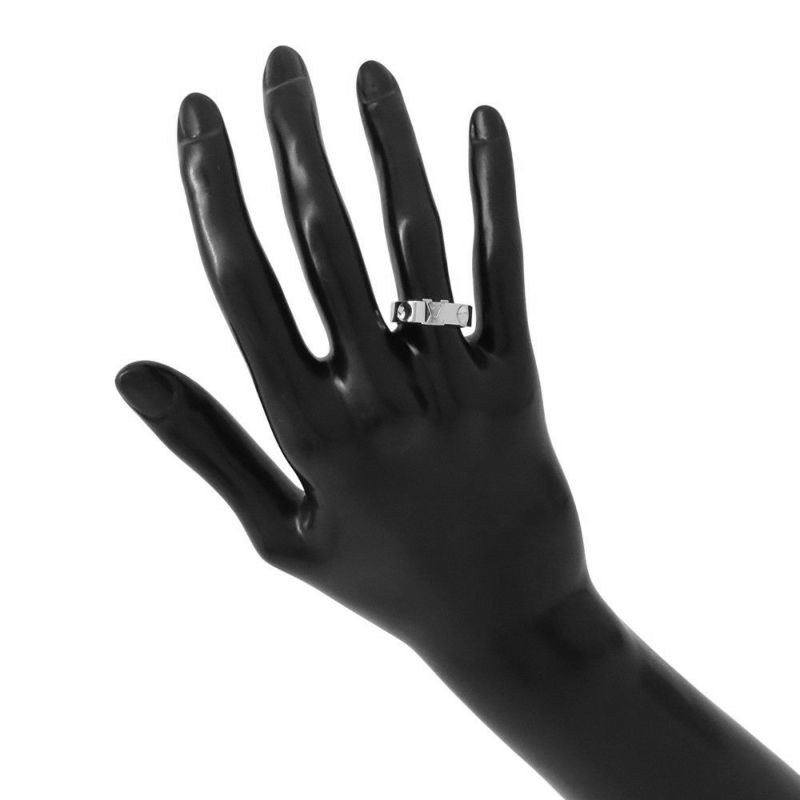 ルイヴィトン リング アンプラント LV サイズ52 K18WGホワイトゴールド Q9K97F LOUIS VUITTON 指輪