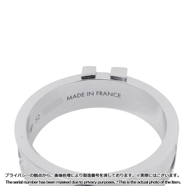 ルイヴィトン リング アンプラント LV サイズ52 K18WGホワイトゴールド Q9K97F LOUIS VUITTON 指輪