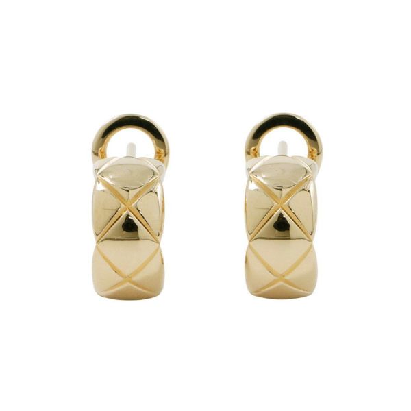 シャネル ピアス ココ クラッシュ コレクション イヤリング K18YGイエローゴールド J11134 CHANEL ジュエリー