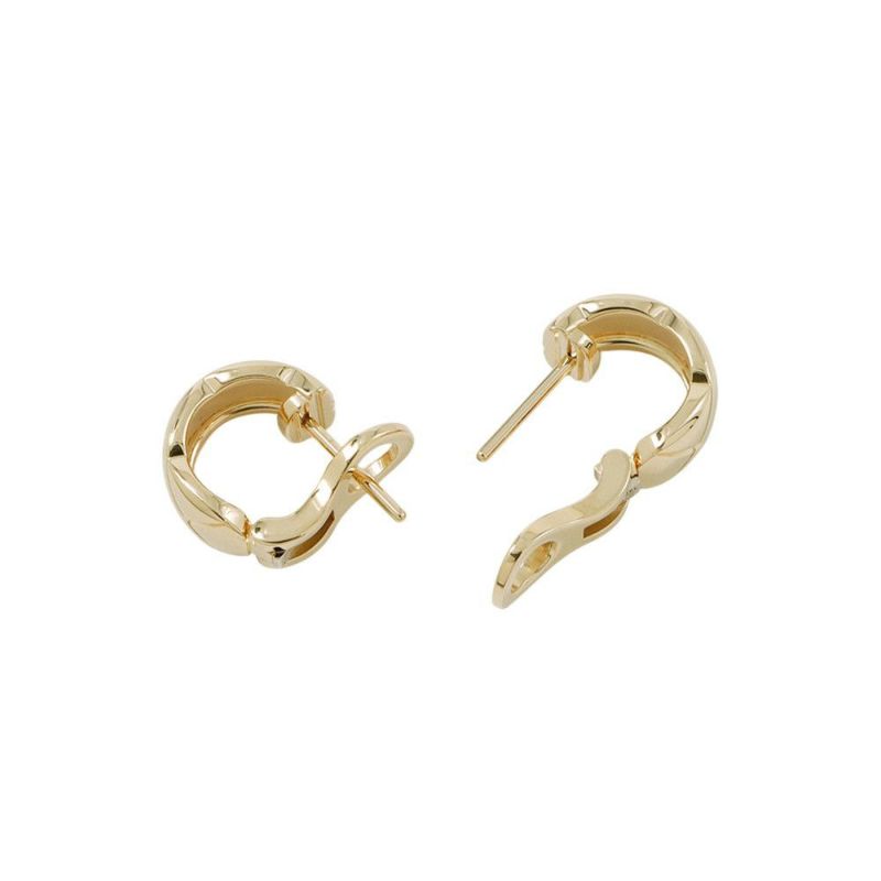 シャネル ピアス ココ クラッシュ コレクション イヤリング K18YGイエローゴールド J11134 CHANEL ジュエリー