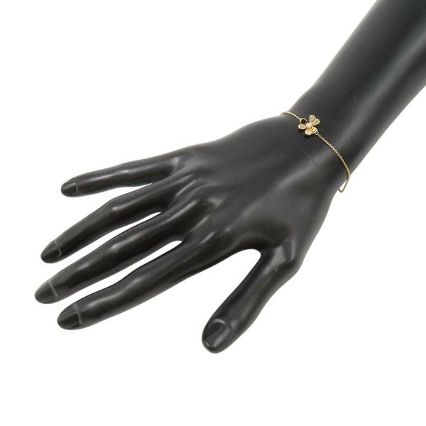 ヴァンクリーフ&アーペル ブレスレット フリヴォル ミニモデル ダイヤモンド 1P 0.05ct K18YGイエローゴールド VCARPJMM00