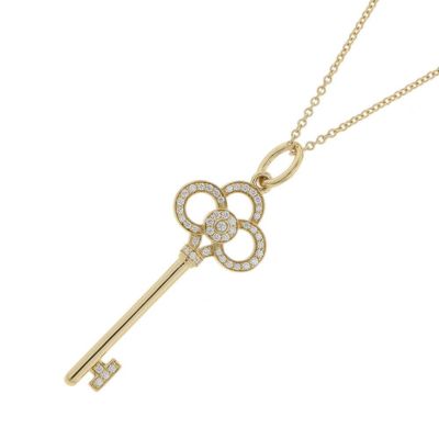 ティファニー ソレスト ダイヤモンド リング 9号 K18PG Au750 Tiffany & Co. - ティファニー リング ダイヤ ソレスト フル