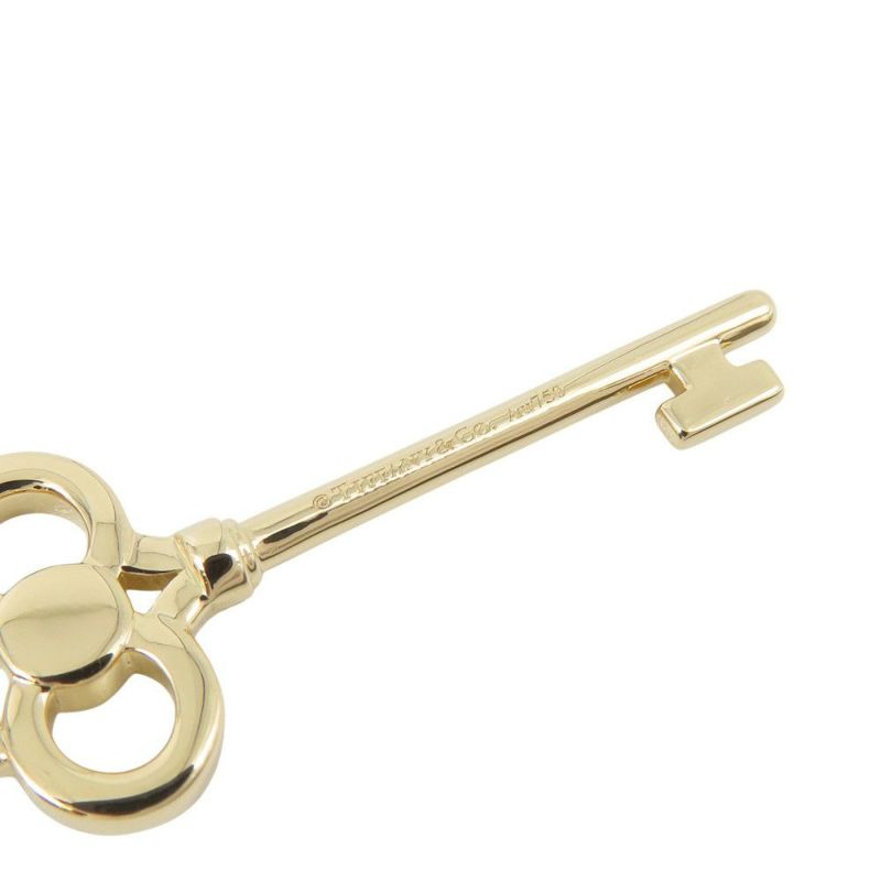 ティファニー ネックレス クラウン キー ネックレス ダイヤモンド K18YGイエローゴールド Tiffany&Co. ペンダント