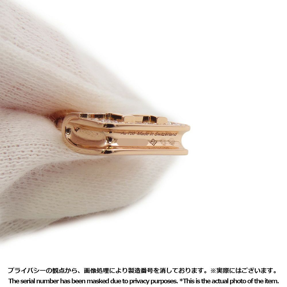 エルメス ネックレス アミュレット コンスタンス ペンダント ダイヤ 43P 計0.44ct K18PGピンクゴールド HERMES Amulettes Constance