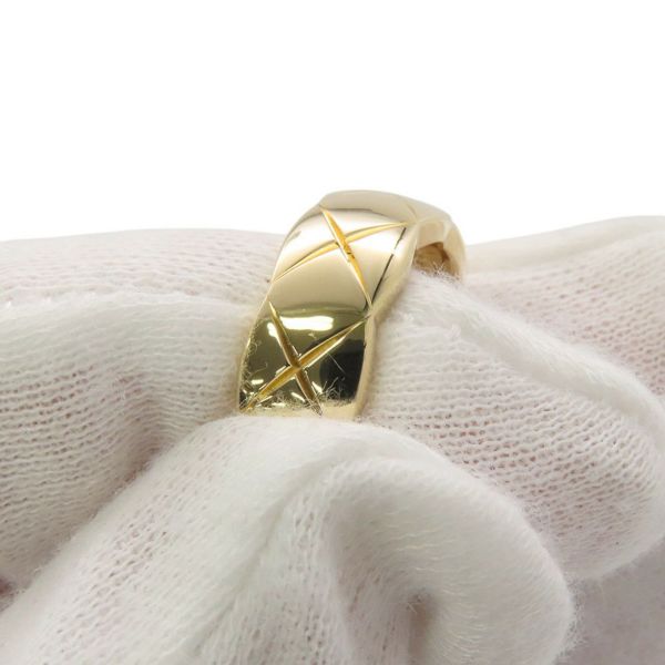 シャネル リング ココクラッシュ ミディアム K18YGイエローゴールド リングサイズ51 J10571 CHANEL 指輪