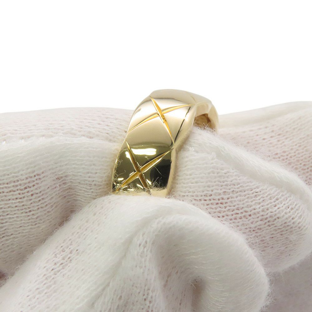 シャネル リング ココクラッシュ ミディアム K18YGイエローゴールド リングサイズ51 J10571 CHANEL 指輪