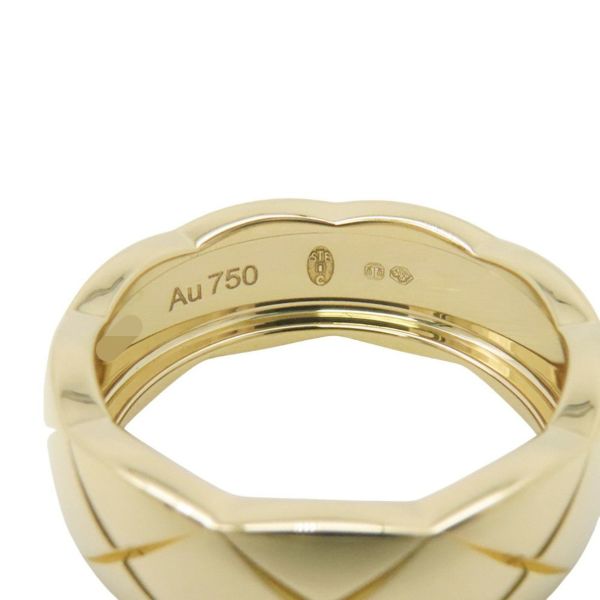 シャネル リング ココクラッシュ ミディアム K18YGイエローゴールド リングサイズ51 J10571 CHANEL 指輪