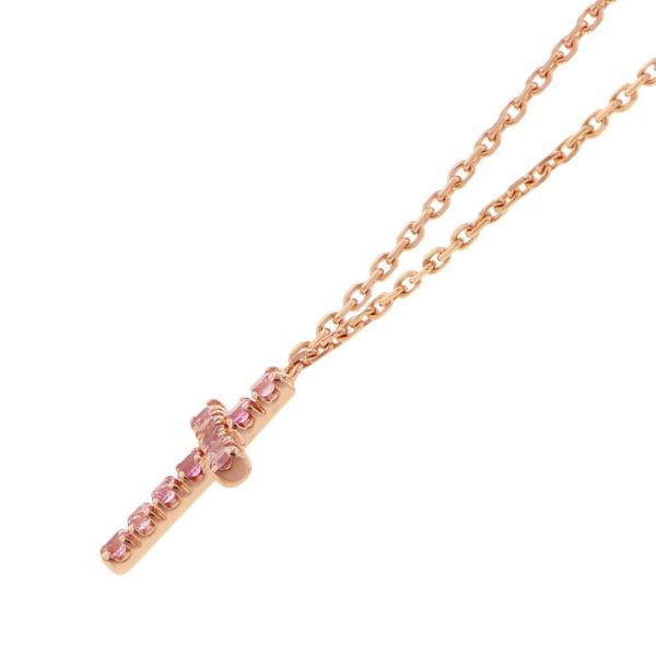 カルティエ ネックレス シンボル クロス ネックレス ピンクサファイア K18PGピンクゴールド B7223700 Cartier ペンダント