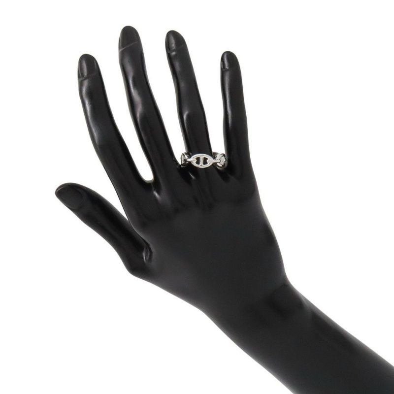 エルメス リング シェーヌダンクル アンシェネPM Enchainee SV925シルバー リングサイズ54 HERMES ジュエリー