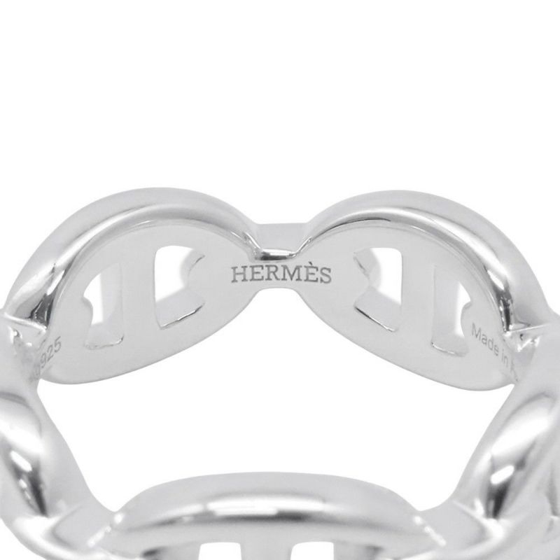 エルメス リング シェーヌダンクル アンシェネPM Enchainee SV925シルバー リングサイズ54 HERMES ジュエリー