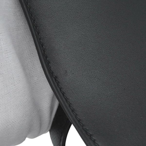 エルメス ショルダーバッグ コンスタンス24 ブラック/ピンクゴールド金具 エプソン Y刻印 HERMES Constance 黒