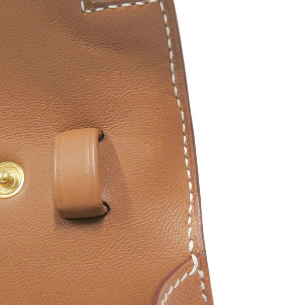 エルメス クラッチバッグ ケリーエラン ゴールド/ゴールド金具 ヴォーマダム B刻印 2wayショルダー