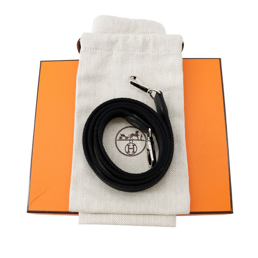 エルメス ショルダーバッグ エブリンTPM 111cm ブラック/シルバー金具 トリヨンクレマンス K刻印 黒