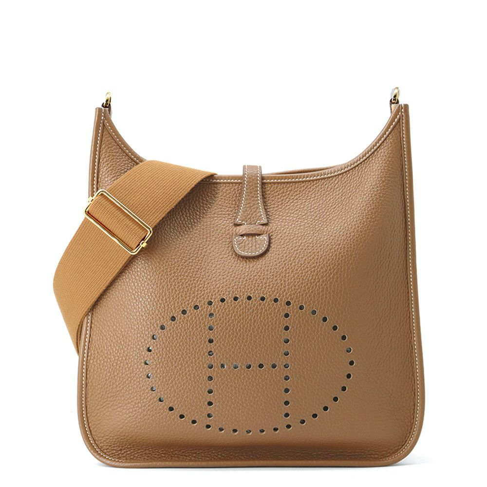 エルメス ショルダーバッグ エブリン3 PM ゴールド/ゴールド金具 トリヨンクレマンス U刻印