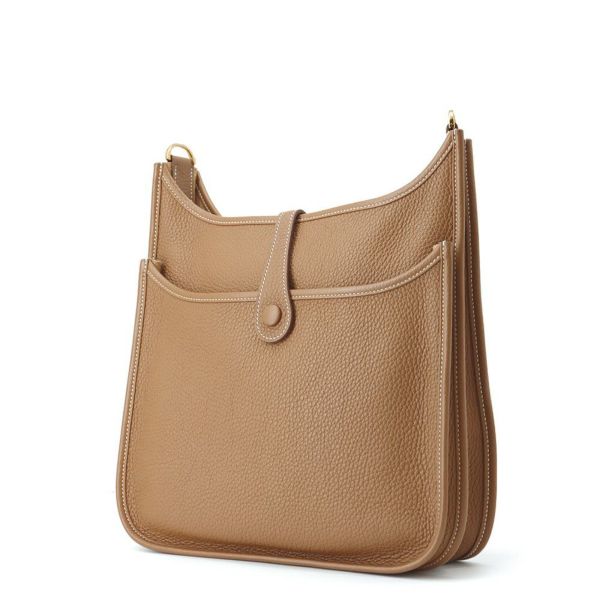 エルメス ショルダーバッグ エブリン3 PM ゴールド/ゴールド金具 トリヨンクレマンス U刻印
