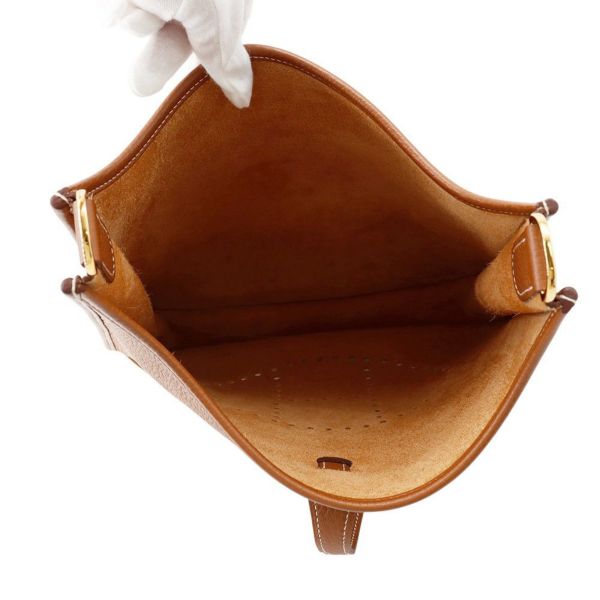 エルメス ショルダーバッグ エブリン3 PM ゴールド/ゴールド金具 トリヨンクレマンス U刻印