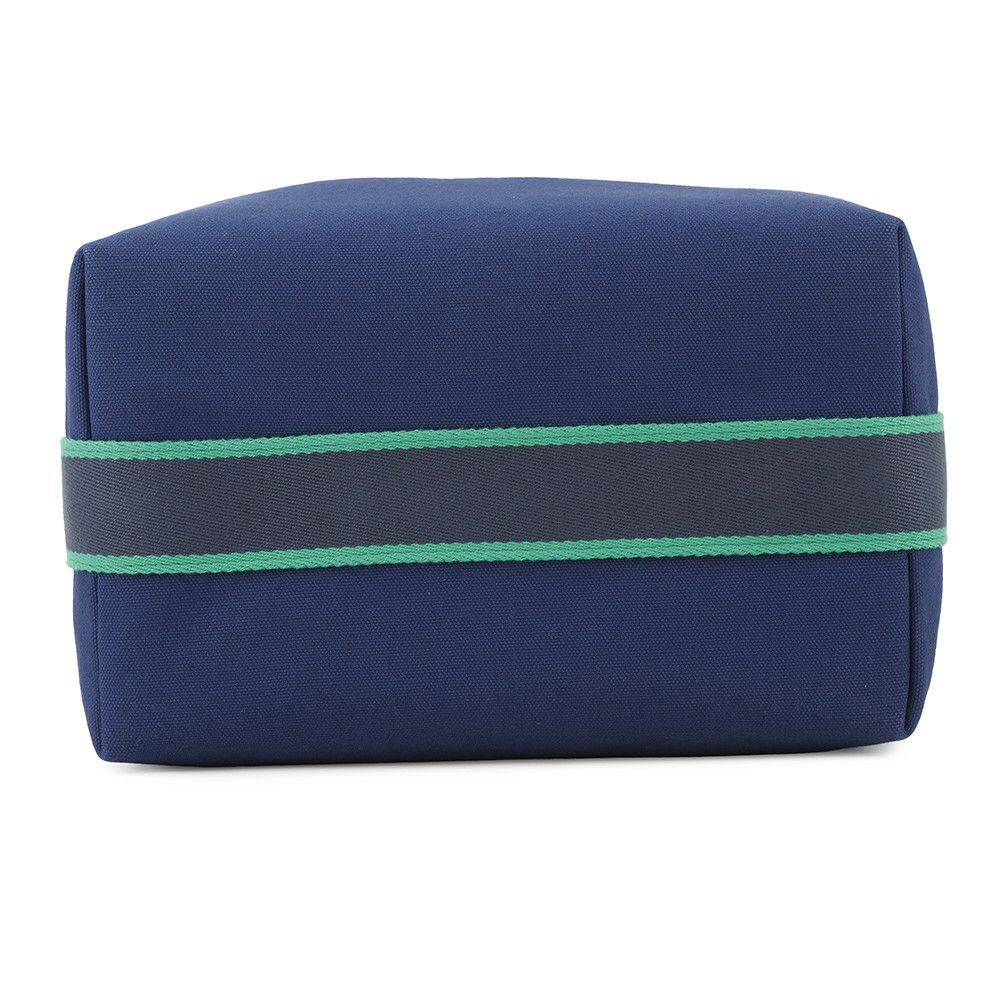 エルメス ポーチ ブリッド・ア・ブラックGM ネイビー/シルバー金具 キャンバス HERMES バッグ 小物入れ