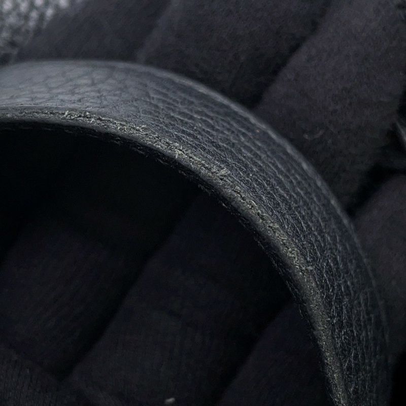 エルメス ハンドバッグ ピコタンロックMM ブラック/シルバー金具 トリヨンクレマンス Y刻印 黒