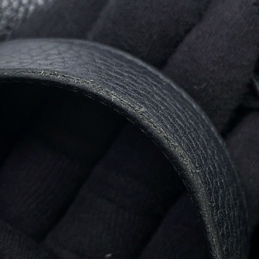 エルメス ハンドバッグ ピコタンロックMM ブラック/シルバー金具 トリヨンクレマンス Y刻印 黒