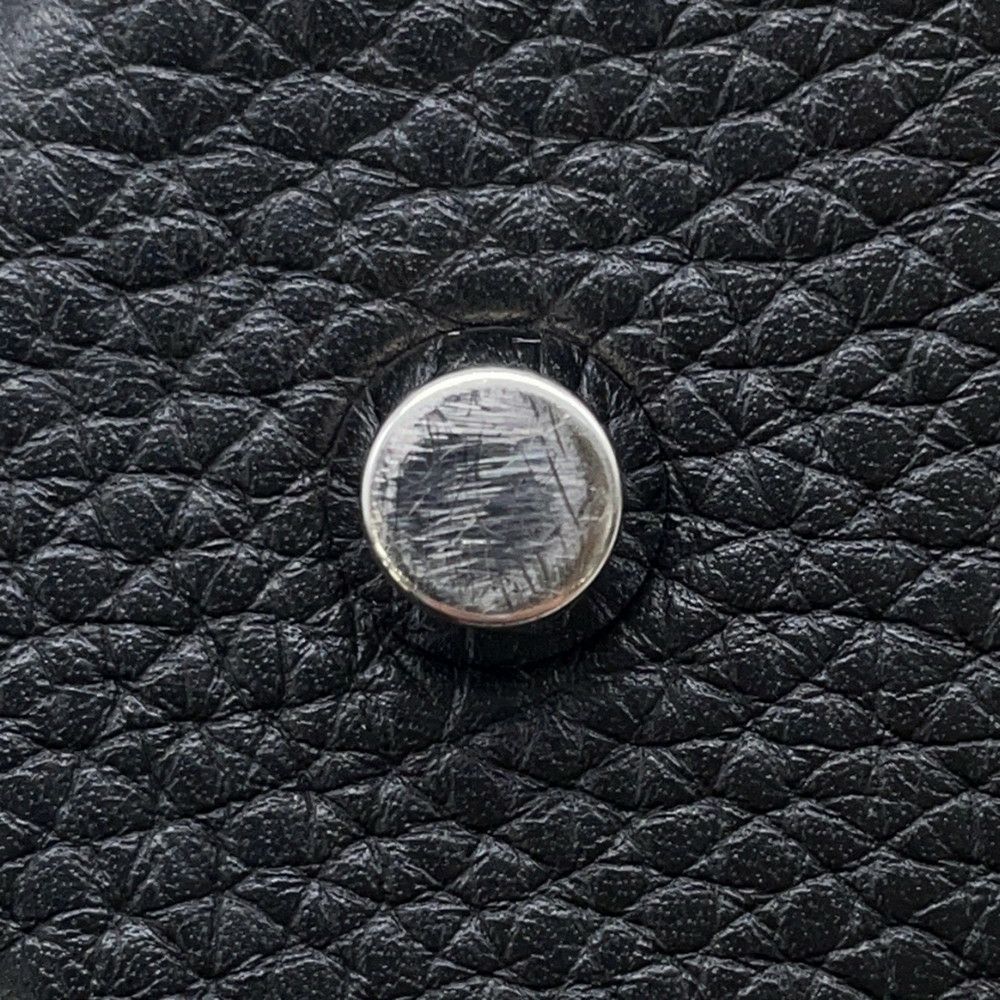 エルメス ハンドバッグ ピコタンロックMM ブラック/シルバー金具 トリヨンクレマンス Y刻印 黒