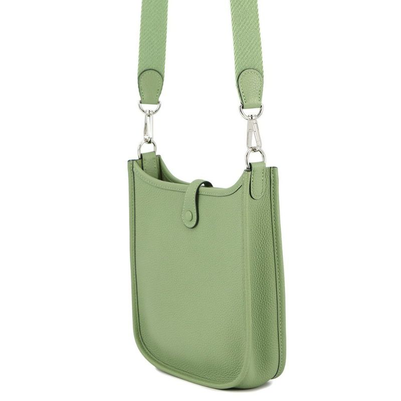 エルメス ショルダーバッグ エブリンTPM 111cm ヴェールクリケット/シルバー金具 トリヨンクレマンス Y刻印