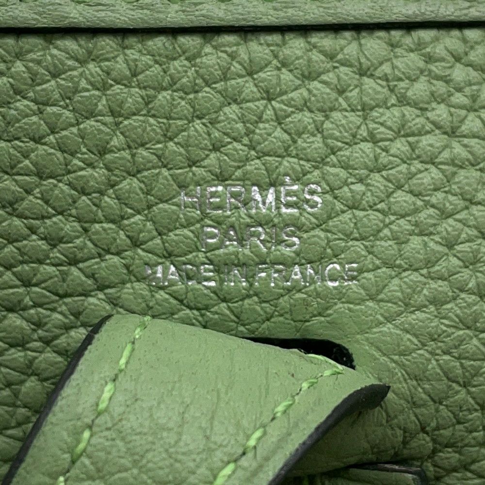 エルメス ショルダーバッグ エブリンTPM 111cm ヴェールクリケット/シルバー金具 トリヨンクレマンス Y刻印