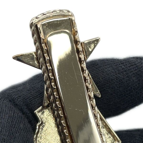 シャネル ヘアクリップ ココマーク カメリア ラインストーン メタル B22C CHANEL ヘアアクセサリー ヘアピン