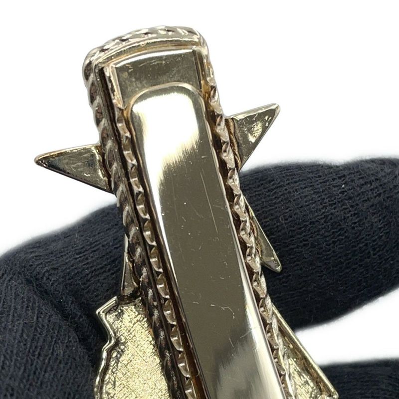 シャネル ヘアクリップ ココマーク カメリア ラインストーン メタル B22C CHANEL ヘアアクセサリー ヘアピン