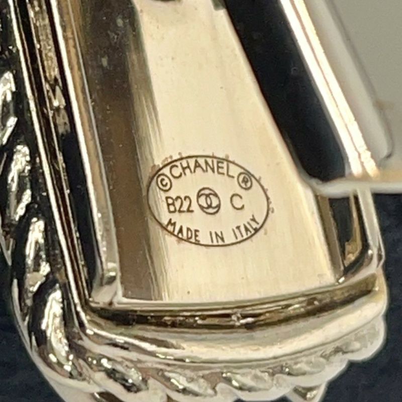 シャネル ヘアクリップ ココマーク カメリア ラインストーン メタル B22C CHANEL ヘアアクセサリー ヘアピン