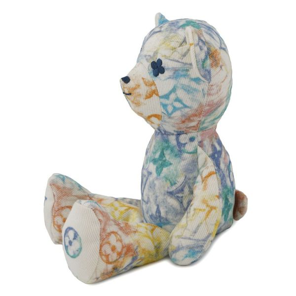 ルイヴィトン ぬいぐるみ オーガニックコットン ドゥドゥ・ルイ GI0502 LOUIS VUITTON テディベア クマ ユニセフ