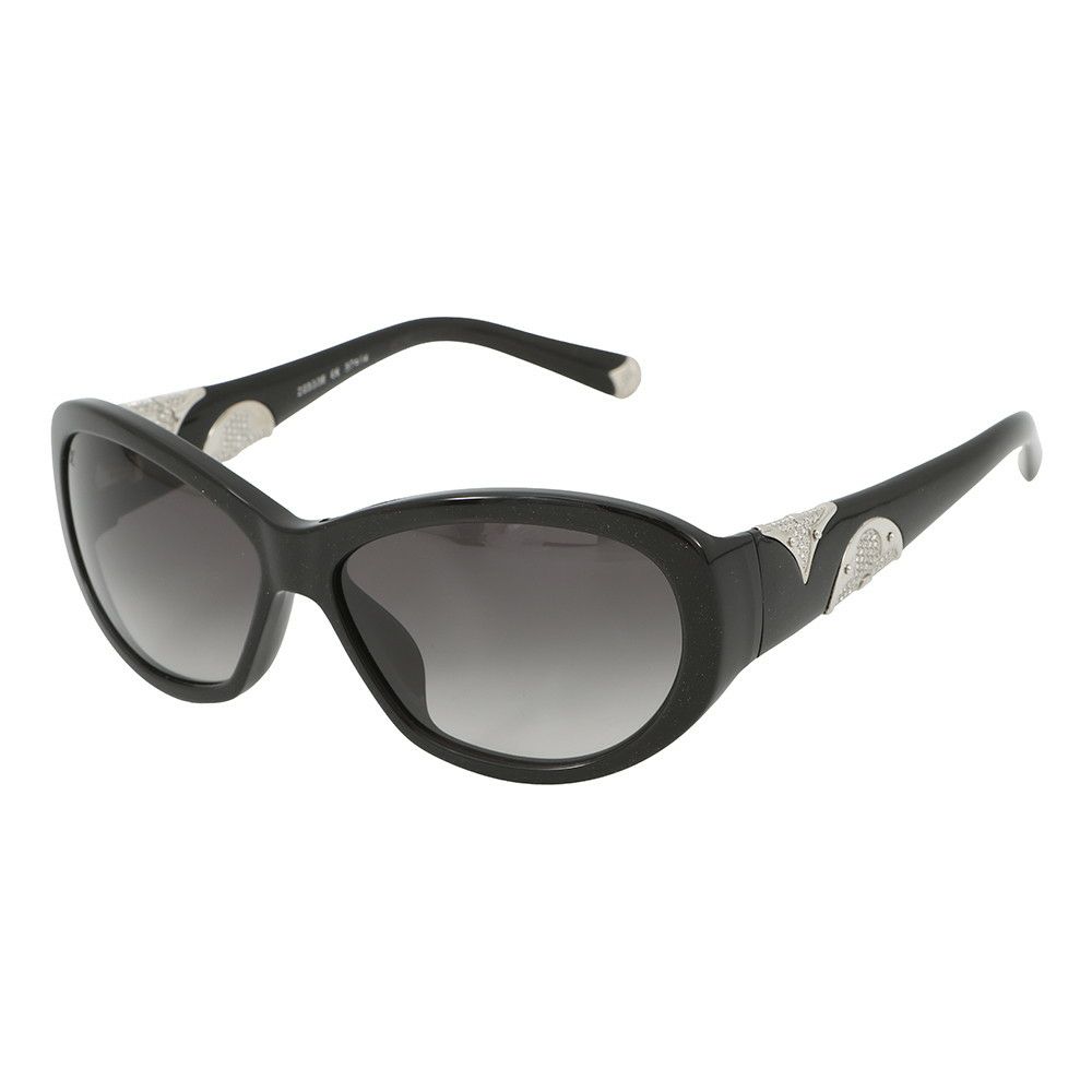 ルイヴィトン サングラス プラスティック ラインストーン アイリスPM 57□14 Z0333E LOUIS VUITTON ブラック 黒