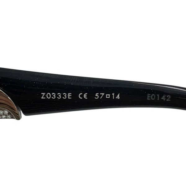 ルイヴィトン サングラス プラスティック ラインストーン アイリスPM 57□14 Z0333E LOUIS VUITTON ブラック 黒