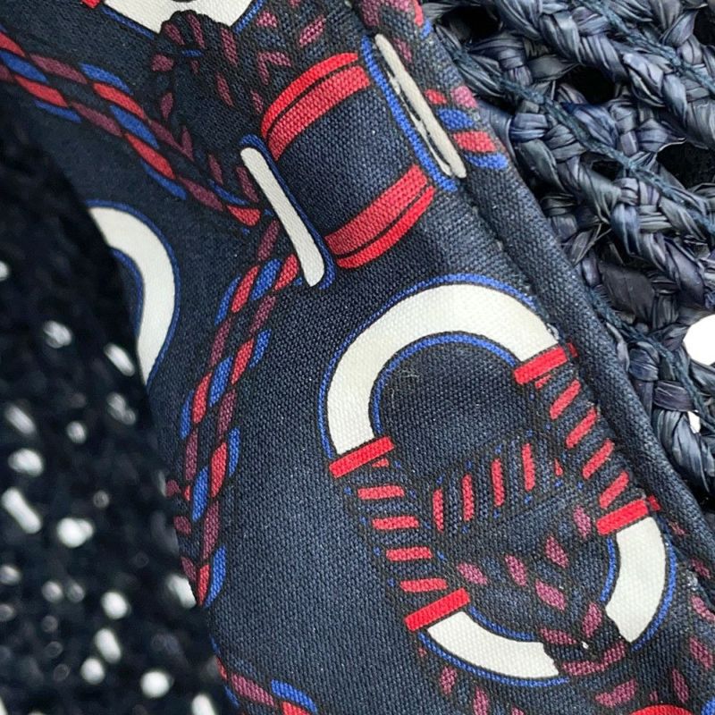 エルメス キャスケット ガラテ ラフィア サイズ58 HERMES 帽子