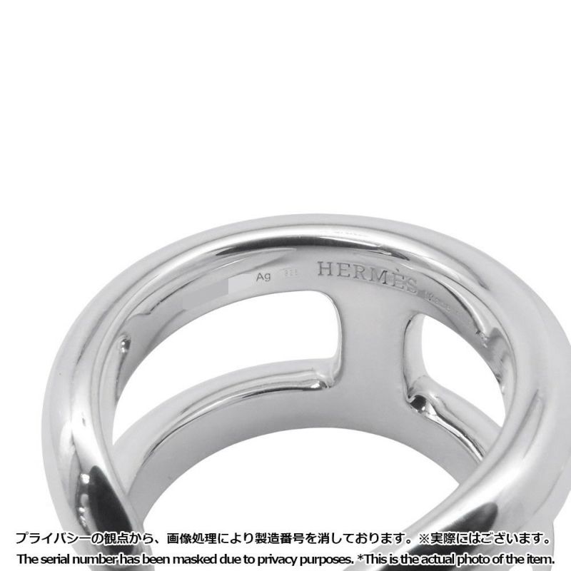 エルメス リング オスモズPM Osmose SV925シルバー リングサイズ52 HERMES ジュエリー 指輪
