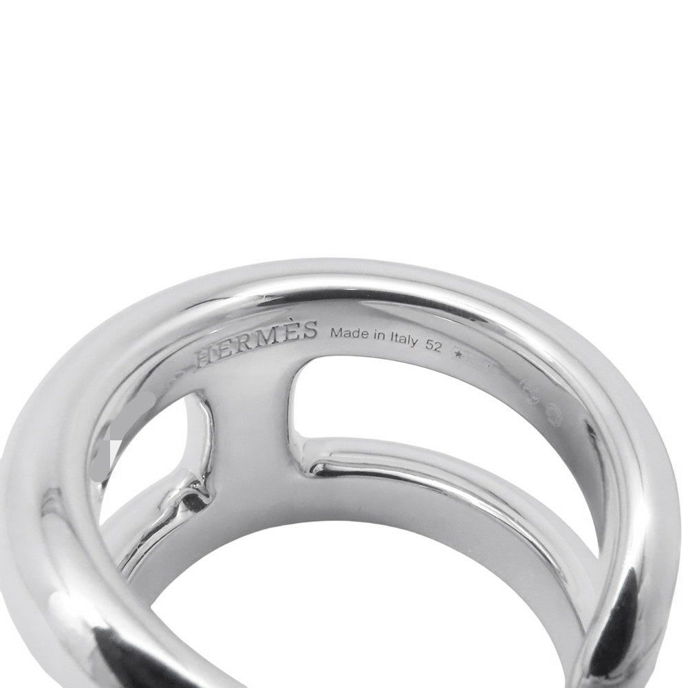 エルメス リング オスモズPM Osmose SV925シルバー リングサイズ52 HERMES ジュエリー 指輪