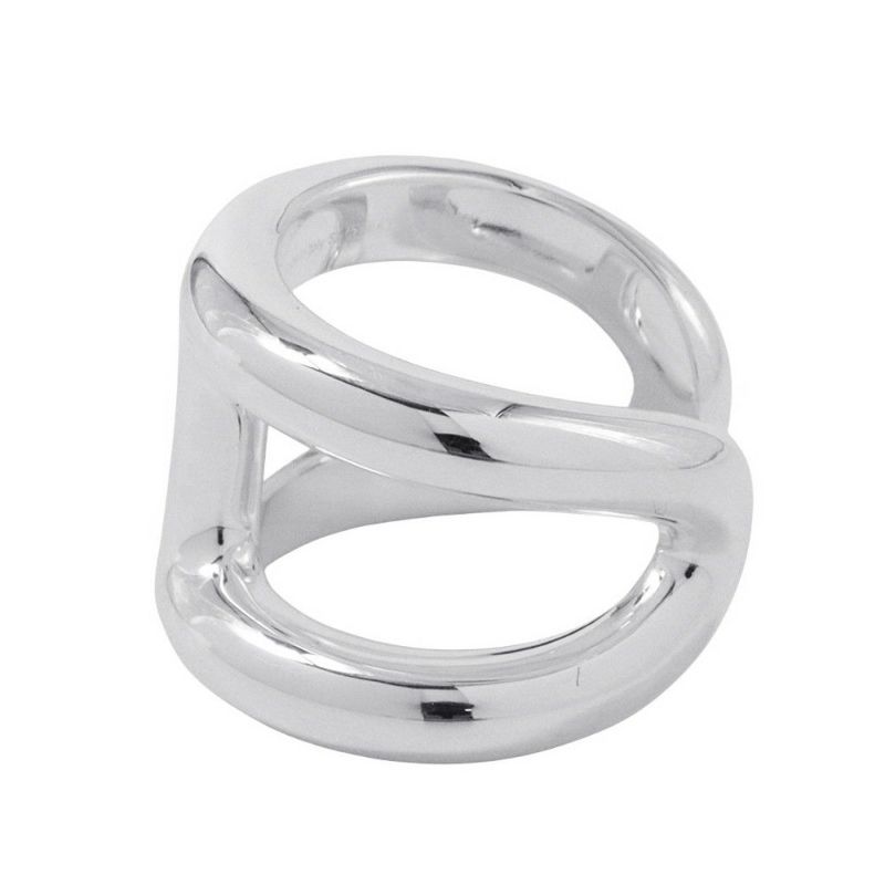 エルメス リング オスモズGM Osmose SV925シルバー リングサイズ52 HERMES ジュエリー 指輪