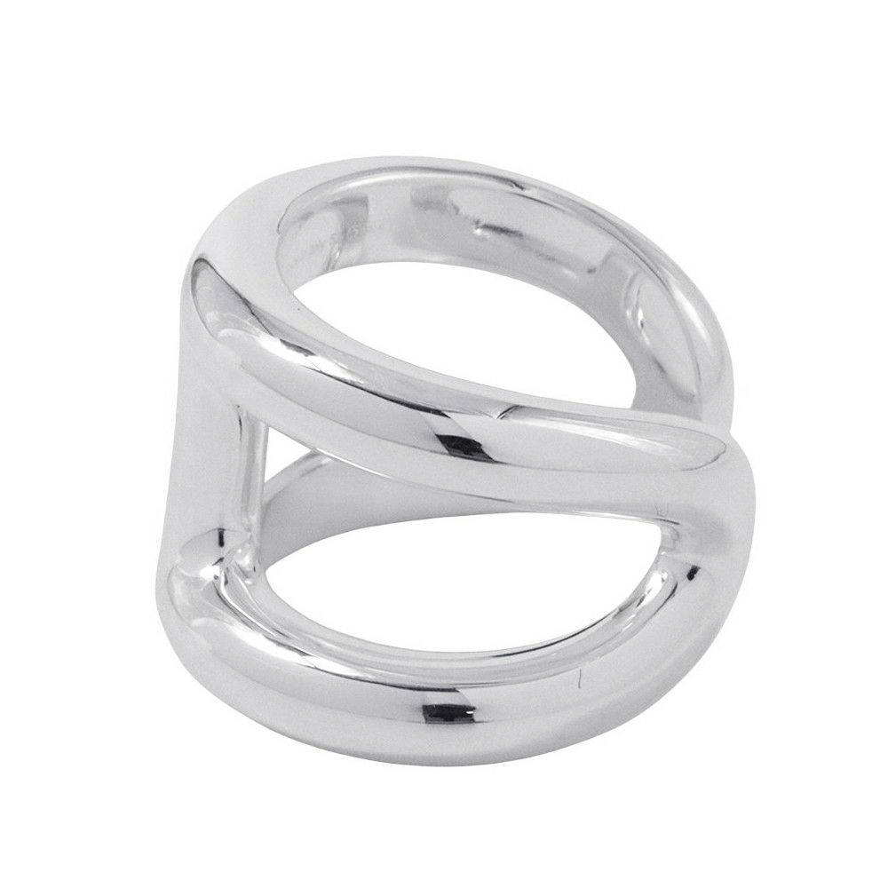 エルメス リング オスモズGM Osmose SV925シルバー リングサイズ52 HERMES ジュエリー 指輪